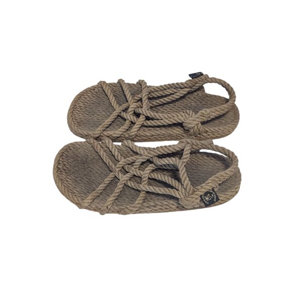 Nomadic State of Mind JC Rope Sandals Braided Boho Fisherman Core Rubber Sole 39 - Picture 2 of 7